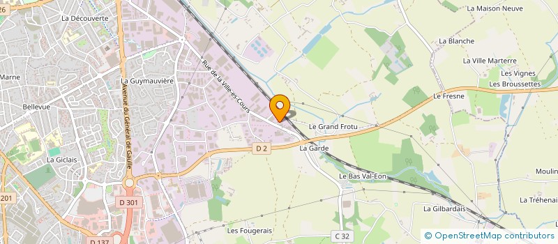 localisation de l'entreprise PIECES AUTO DEVELOPPEMENT  SAINT-MALO