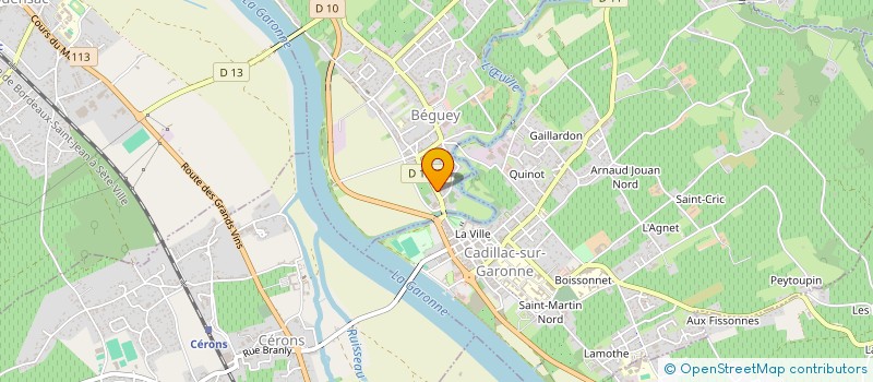 localisation de l'entreprise PIECES AUTO EXPRESS  BEGUEY