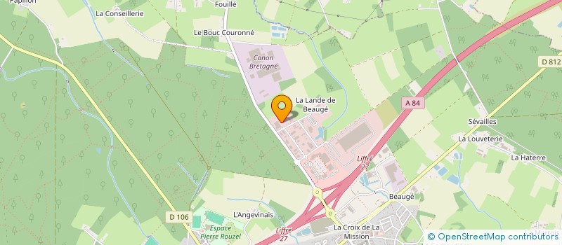 localisation de l'entreprise PIECES AUTO LIFFRE  LIFFRE