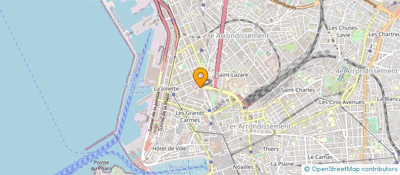 localisation de l'entreprise PIECES AUTO MARCEAU à MARSEILLE