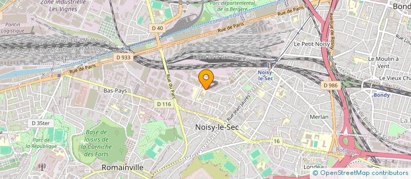 localisation de l'entreprise PIECES AUTO MARDELLES à NOISY-LE-SEC