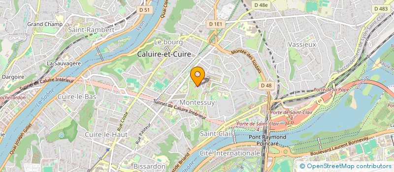 localisation de l'entreprise PIECES AUTO MAYAHR LYON  CALUIRE-ET-CUIRE