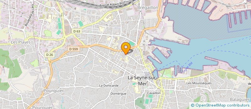 localisation de l'entreprise PIECES AUTO MOTO 83 à LA SEYNE-SUR-MER