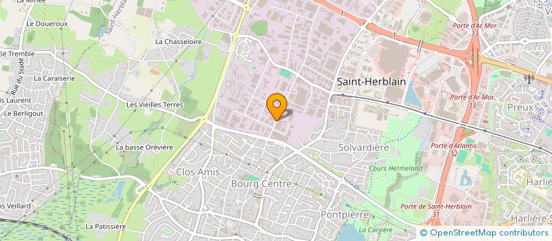 localisation de l'entreprise PIECES AUTO PLATEFORME OUEST à SAINT-HERBLAIN