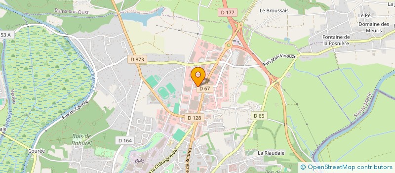 localisation de l'entreprise PIECES AUTO REDON  REDON