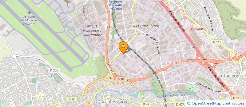 localisation de l'entreprise PIECES AUTO ROGGI à VITROLLES