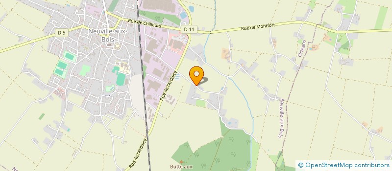 localisation de l'entreprise PIECES AUTOS NEUVILLE 45 à NEUVILLE-AUX-BOIS