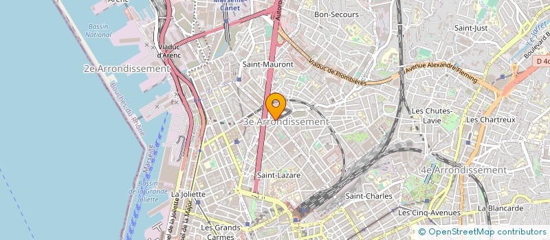 localisation de l'entreprise PIECES DETACHEES LE ROYAL à MARSEILLE