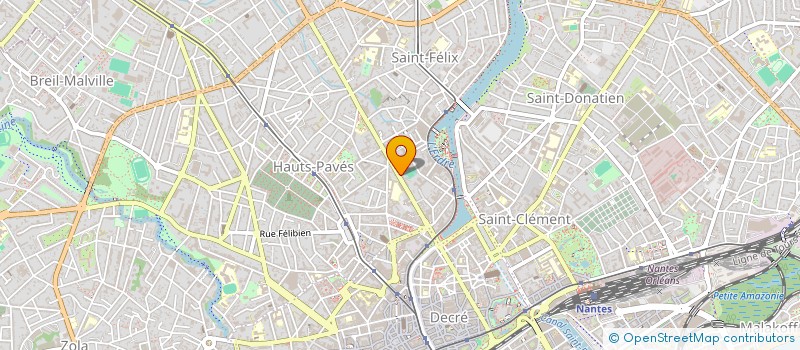 localisation de l'entreprise PIECES ET MATERIELS TRAVAUX PUBLICS  NANTES