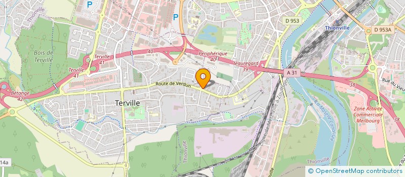 localisation de l'entreprise PIECES EXPRESS TERVILLE  TERVILLE