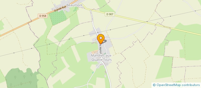 localisation de l'entreprise PIECES HYGIENE SECURITE  MANDRES-AUX-QUATRE-TOURS