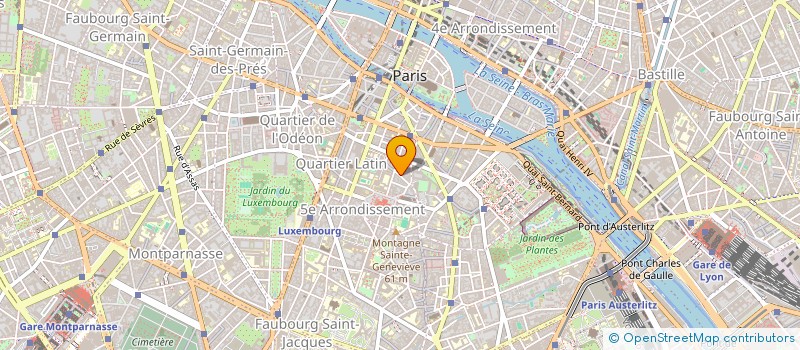 localisation de l'entreprise PIECES  MAIN D'OEUVRE ET COMPAGNIE  PARIS