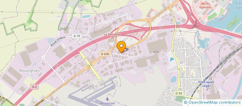 localisation de l'entreprise PIECES POIDS LOURDS  TRITH-SAINT-LEGER