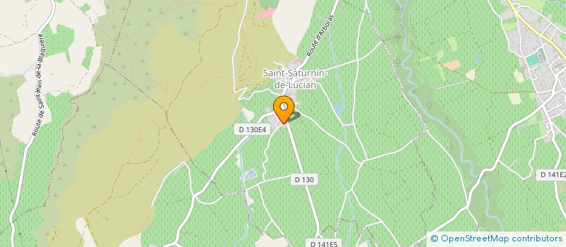 localisation de l'entreprise PIECES QUADS 34  SAINT-ANDRE-DE-SANGONIS