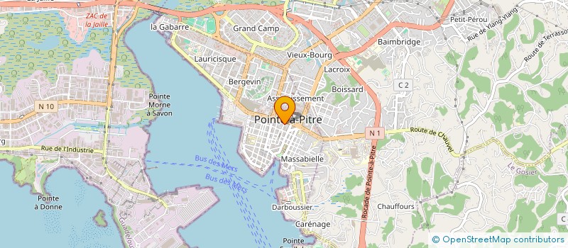 localisation de l'entreprise PIECESDISCOUNT.NET à POINTE A PITRE