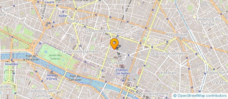 localisation de l'entreprise PIED A TERRE PARIS  PARIS