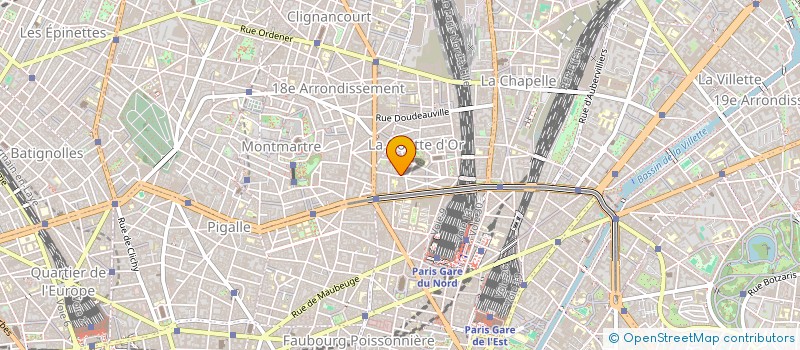 localisation de l'entreprise PIED DE BICHE  PARIS