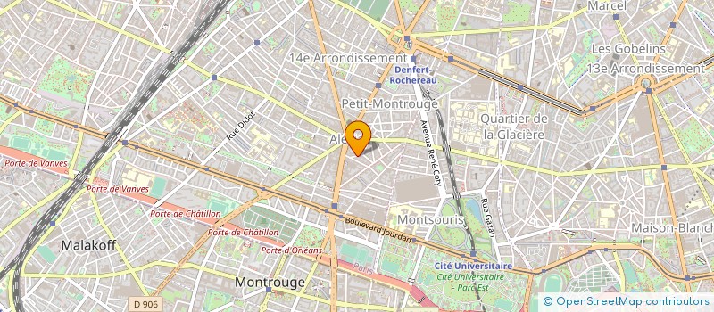 localisation de l'entreprise PIED DE COQ HOLDING  PARIS