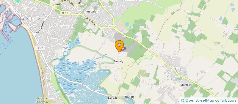 localisation de l'entreprise PIEDELEU QCGC  LA TURBALLE