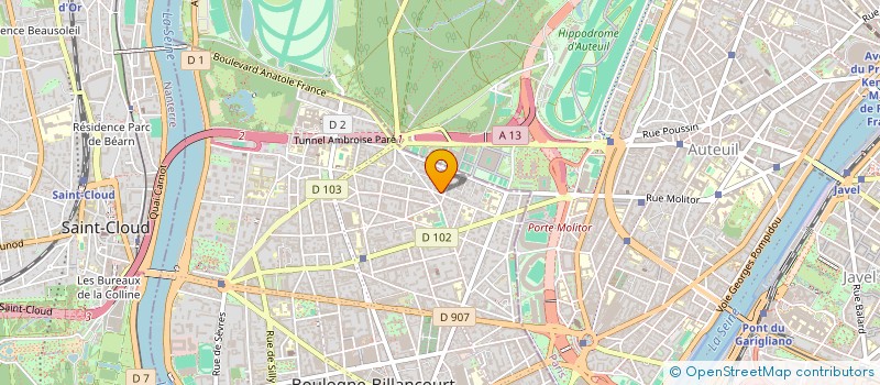 localisation de l'entreprise PIEDELIEVRE ET ASSOCIES à BOULOGNE-BILLANCOURT