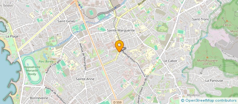 localisation de l'entreprise PIEDENEZ PROD  MARSEILLE