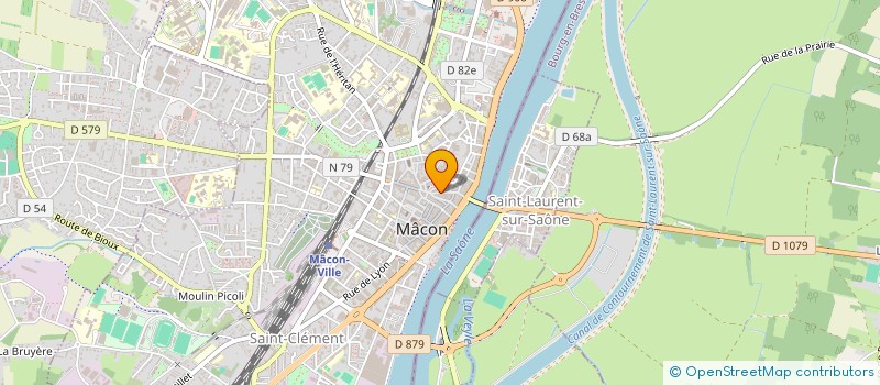 localisation de l'entreprise PIEDESTAL à MACON