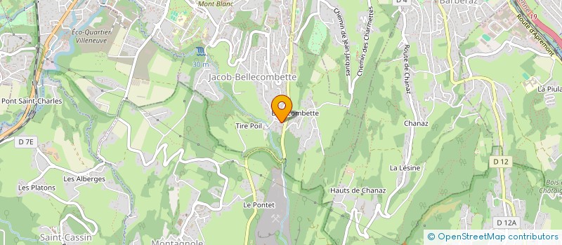 localisation de l'entreprise PIEDMONT  JACOB-BELLECOMBETTE