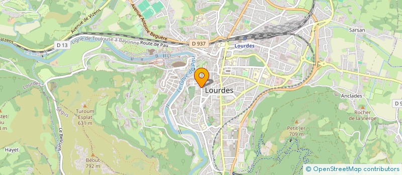 localisation de l'entreprise PIEDRA  LOURDES