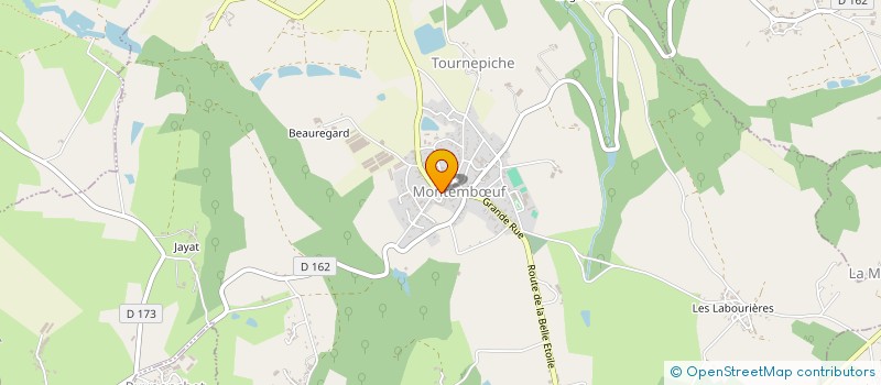 localisation de l'entreprise PIEDS AGILES à MONTEMBŒUF