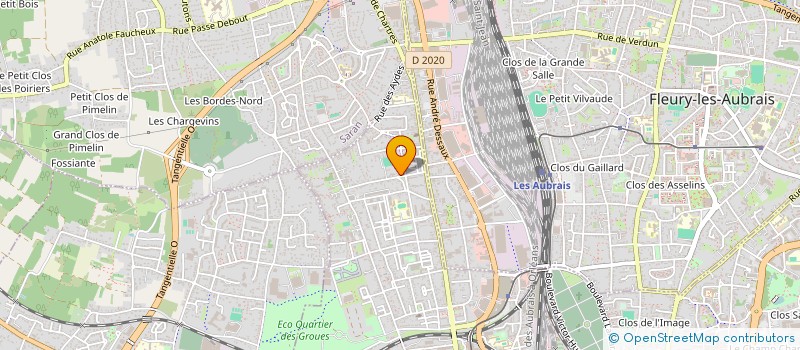 localisation de l'entreprise PIEDS BLANCS LES AYDES à ORLEANS