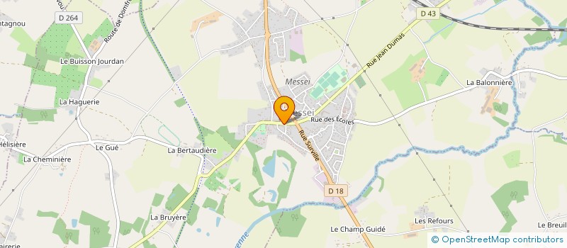 localisation de l'entreprise PIEL à MESSEI