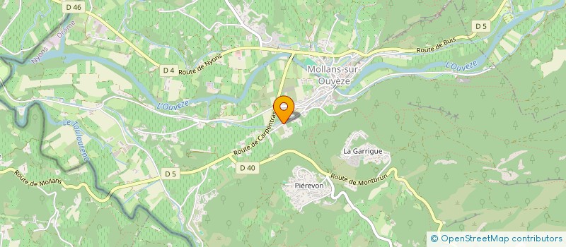 localisation de l'entreprise PIEL 'S  SABLET