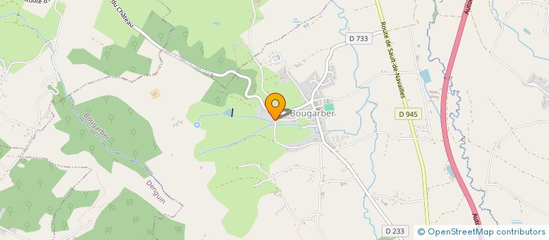 localisation de l'entreprise PIELET FILS  BOUGARBER