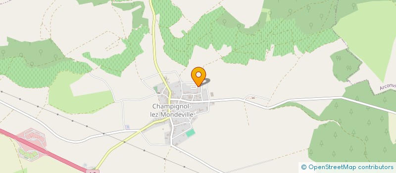 localisation de l'entreprise PIELTIN FLORIAN  CHAMPIGNOL-LEZ-MONDEVILLE