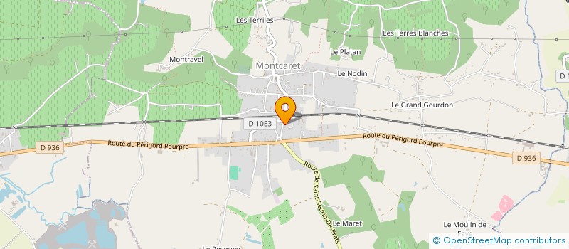 localisation de l'entreprise PIELYS à MONTCARET