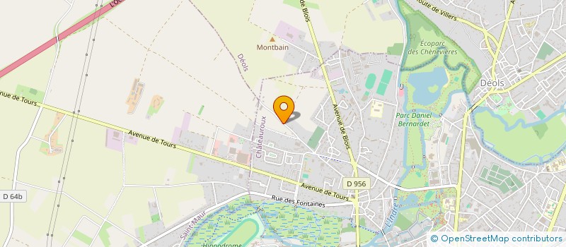 localisation de l'entreprise PIER INVEST à CHATEAUROUX