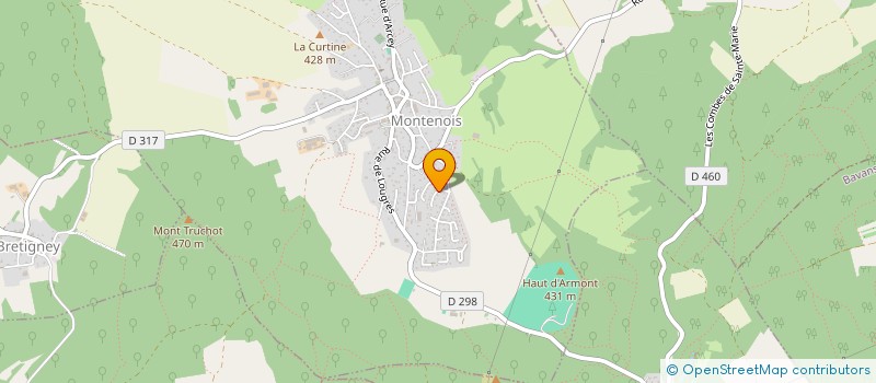 localisation de l'entreprise PIER MALOU  MONTENOIS