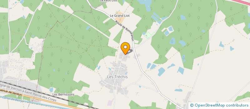 localisation de l'entreprise PIER'RENOV  LANGON-SUR-CHER