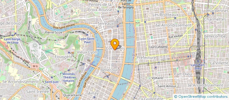 localisation de l'entreprise PIERADI à LYON
