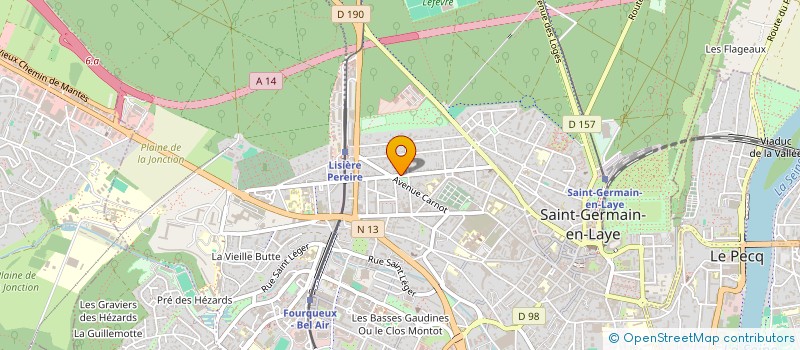 localisation de l'entreprise PIERAL II  SAINT-GERMAIN-EN-LAYE