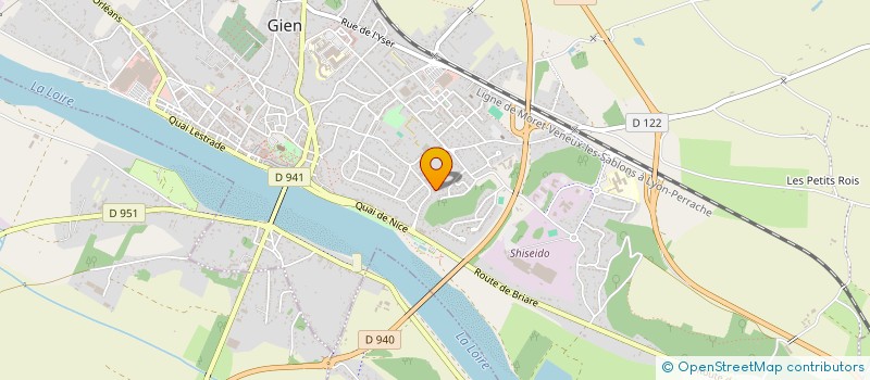 localisation de l'entreprise PIERANBEN à GIEN
