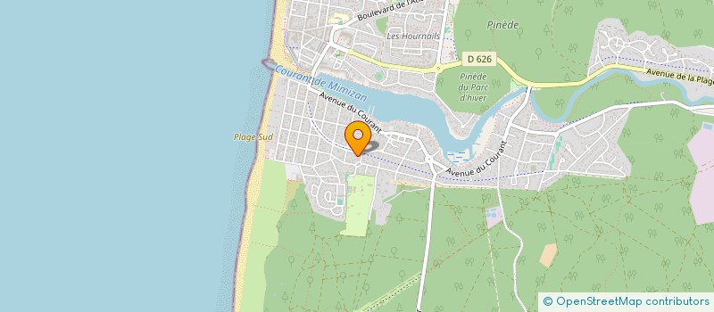 localisation de l'entreprise PIERANJE  MIMIZAN