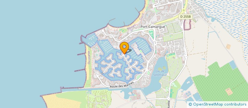 localisation de l'entreprise PIERANJO  LE GRAU-DU-ROI