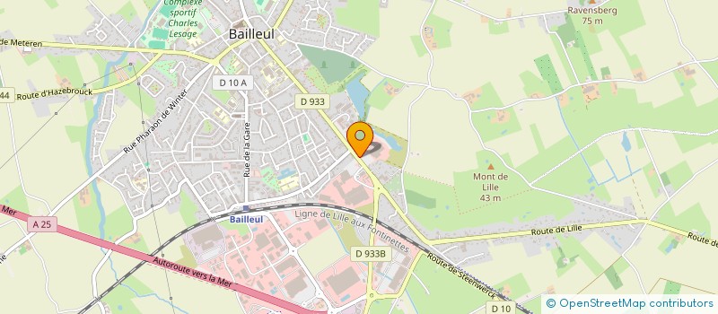 localisation de l'entreprise PIERAUR à BAILLEUL