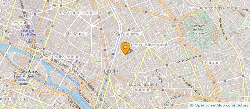 localisation de l'entreprise PIERCE TATTOO  PARIS