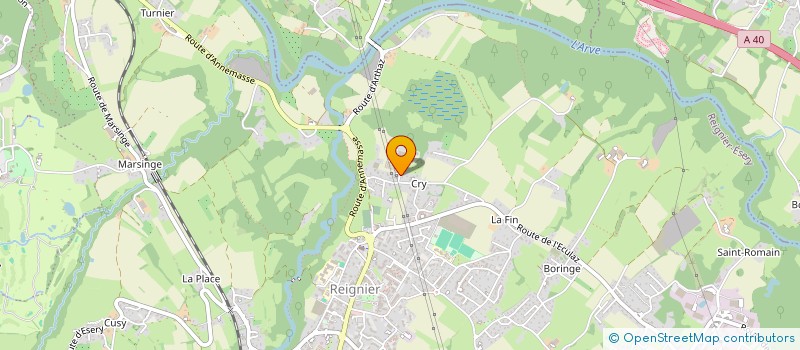 localisation de l'entreprise PIERCHANATER à REIGNIER-ESERY