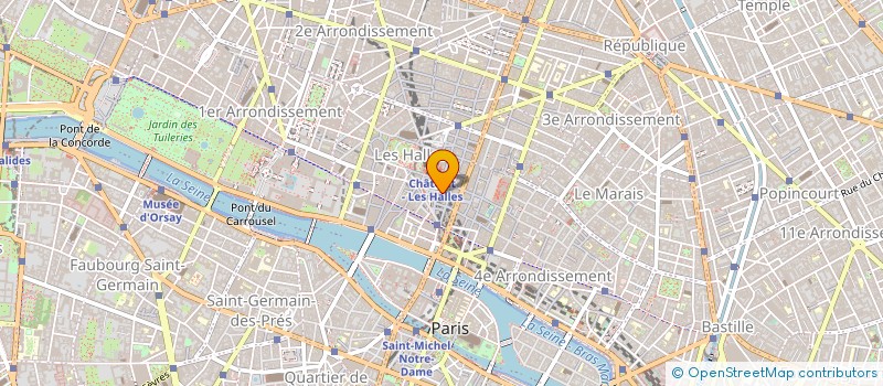 localisation de l'entreprise PIERCING PLUS à PARIS
