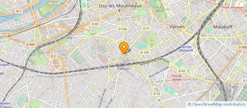 localisation de l'entreprise PIERDAIT CONSEILS à ISSY-LES-MOULINEAUX