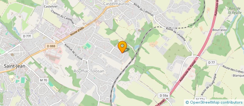 localisation de l'entreprise PIERDAN  ROUFFIAC-TOLOSAN