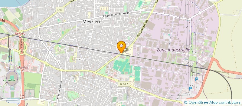 localisation de l'entreprise PIEREL  MEYZIEU